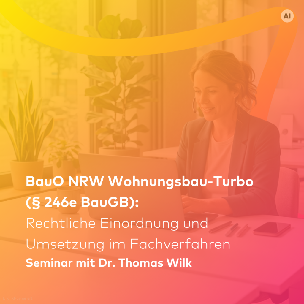 BauO NRW Wohnungsbau-Turbo (§ 246e BauGB) 1 Wohnungsbau Turbo LinkedIn 8